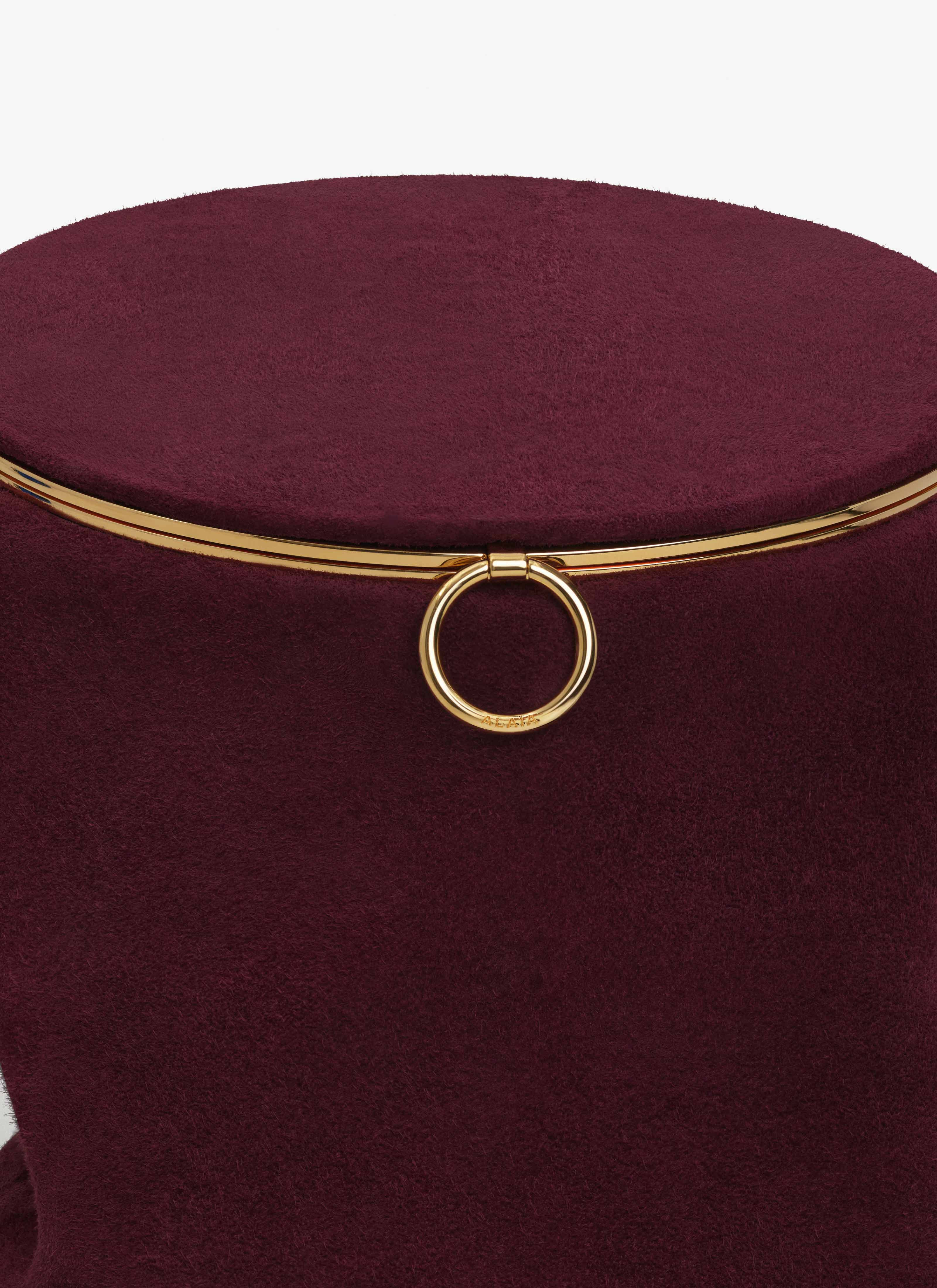 LA CANETTE SMALL BAG IN SUEDE GOATSKIN - 4