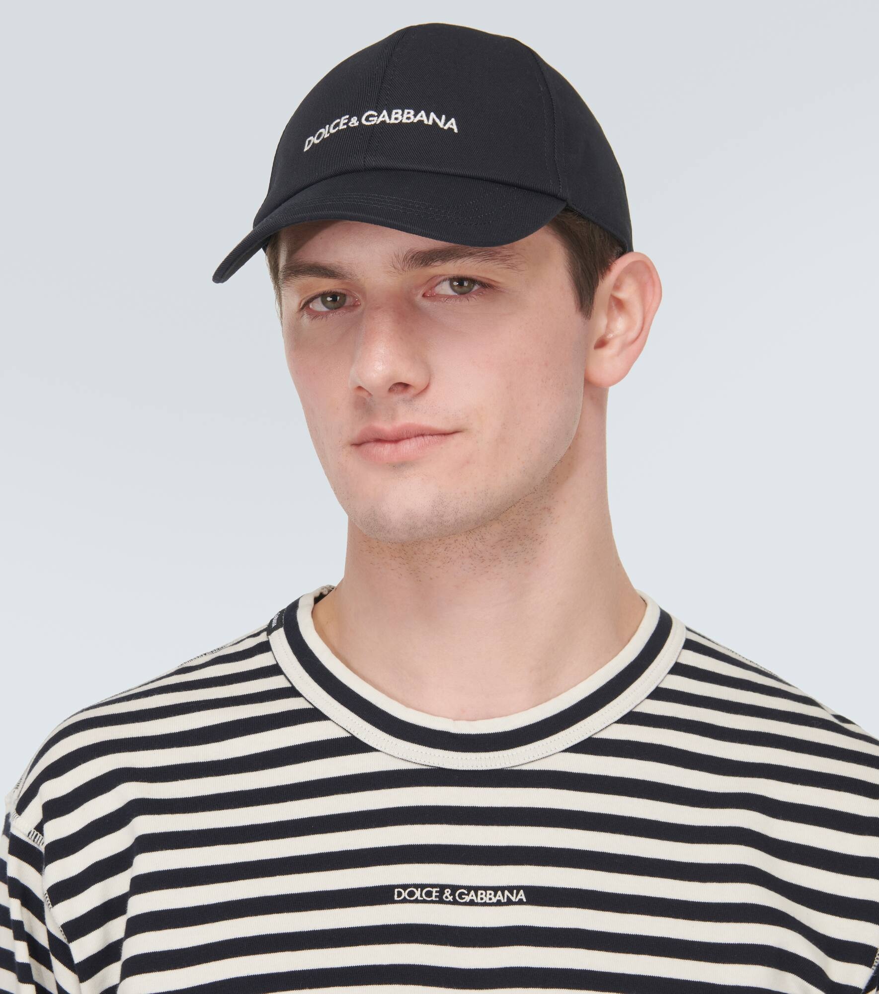 Logo cotton baseball cap - 2