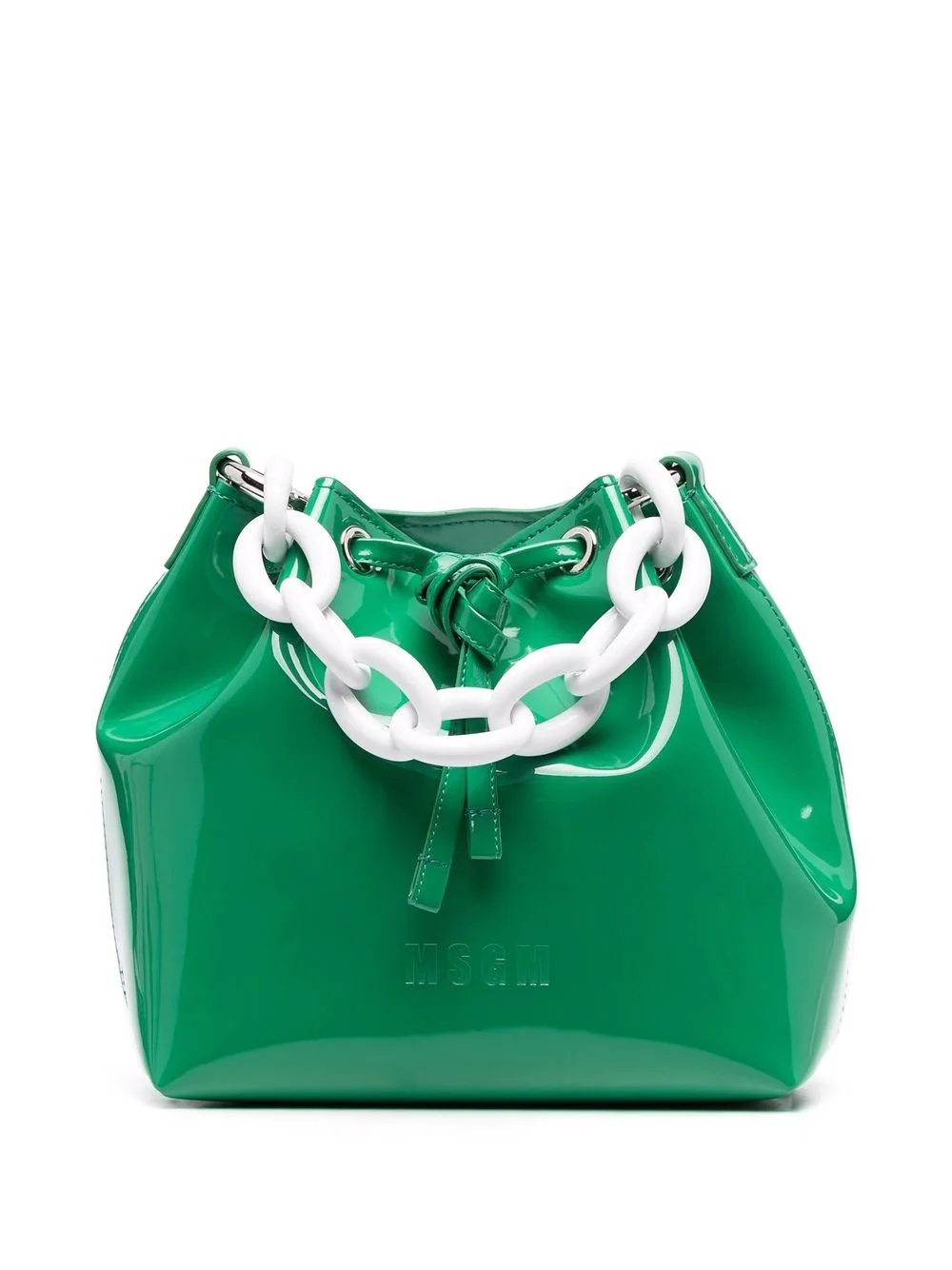 chain-link bucket bag - 1