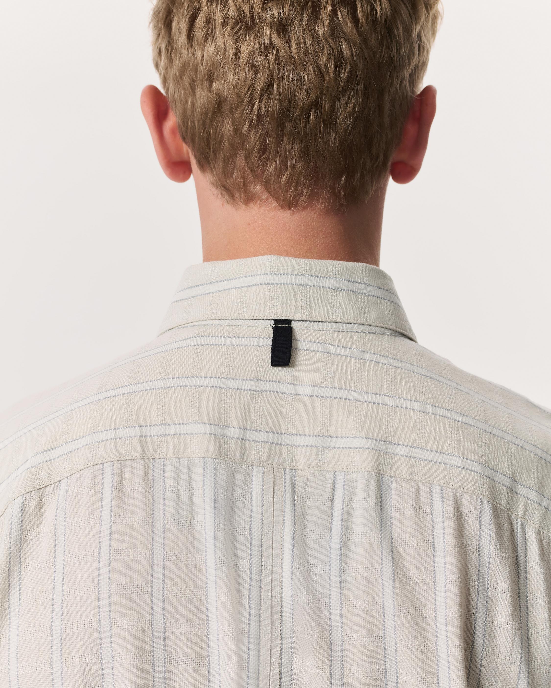 Dalton Dobby Plaid Shirt - 6