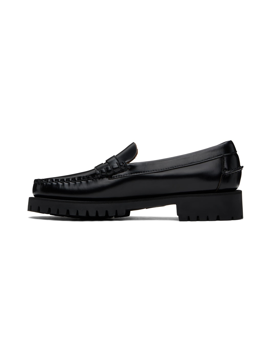 Black Dan Lug Loafers - 3
