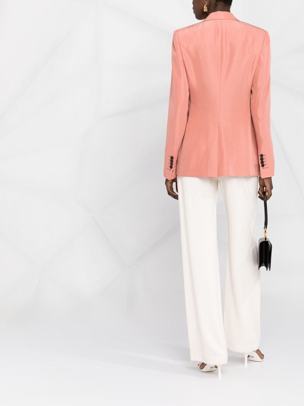 single-breasted tailored blazer - 4