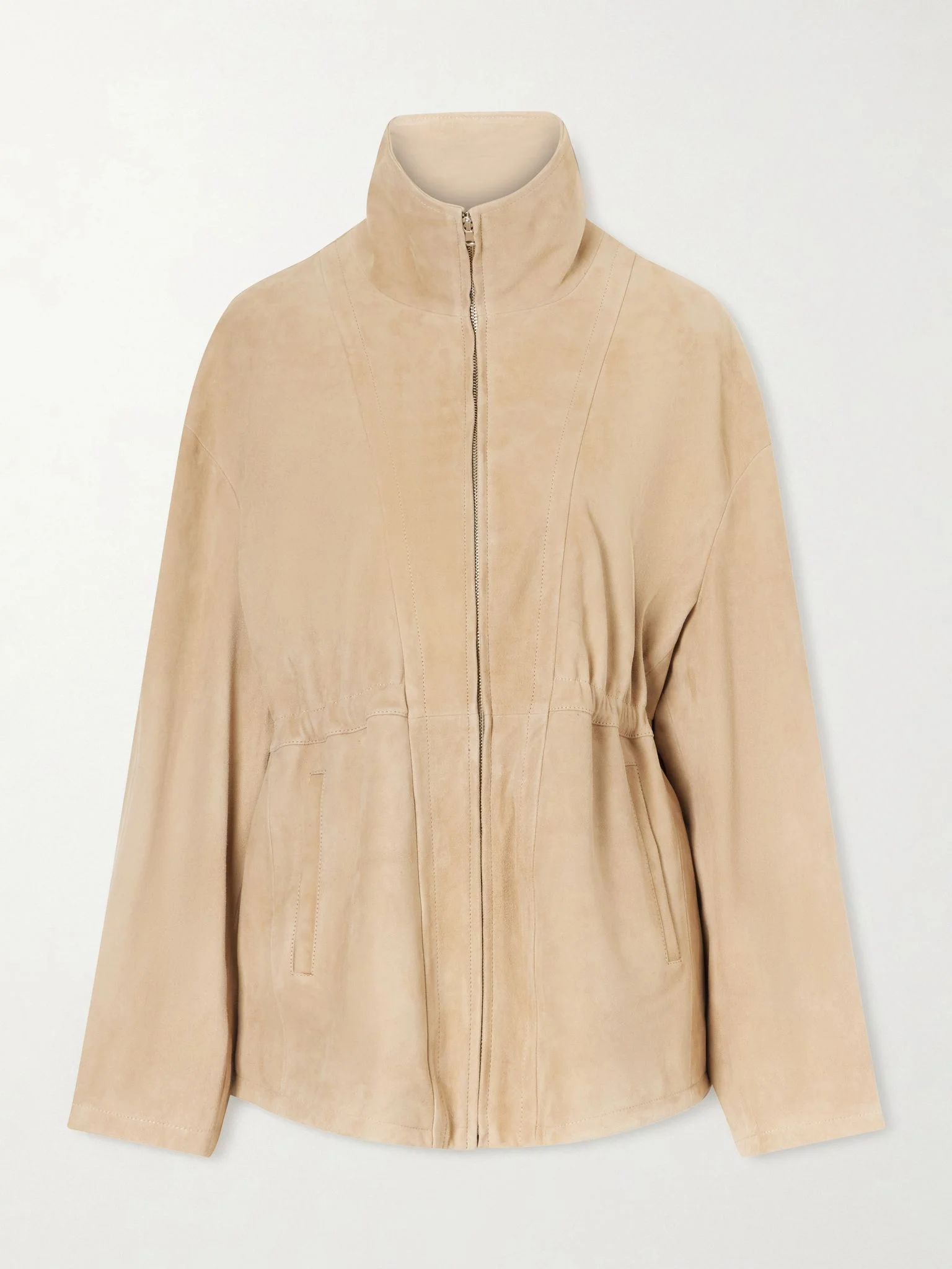 Passage suede jacket Sand - 1