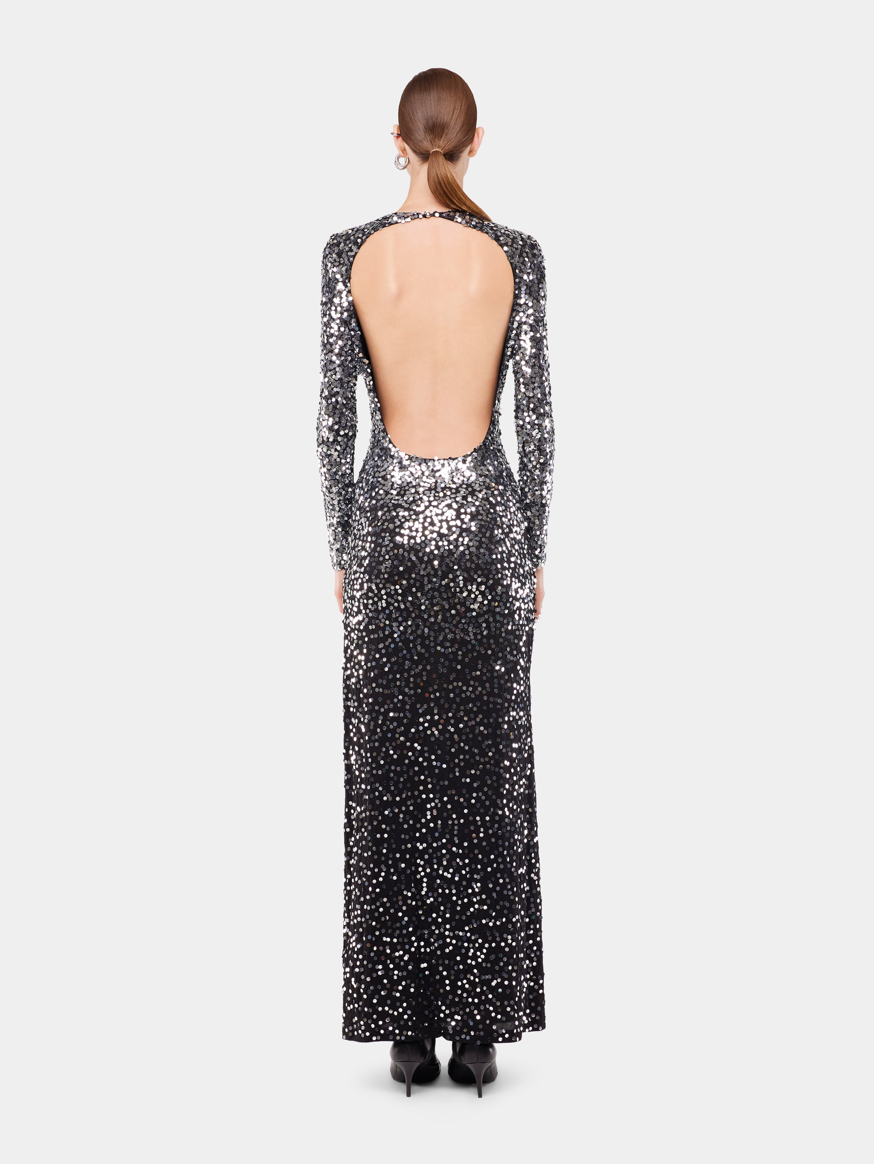 LONG DRESS IN JERSEY SECOND-SKIN - 4