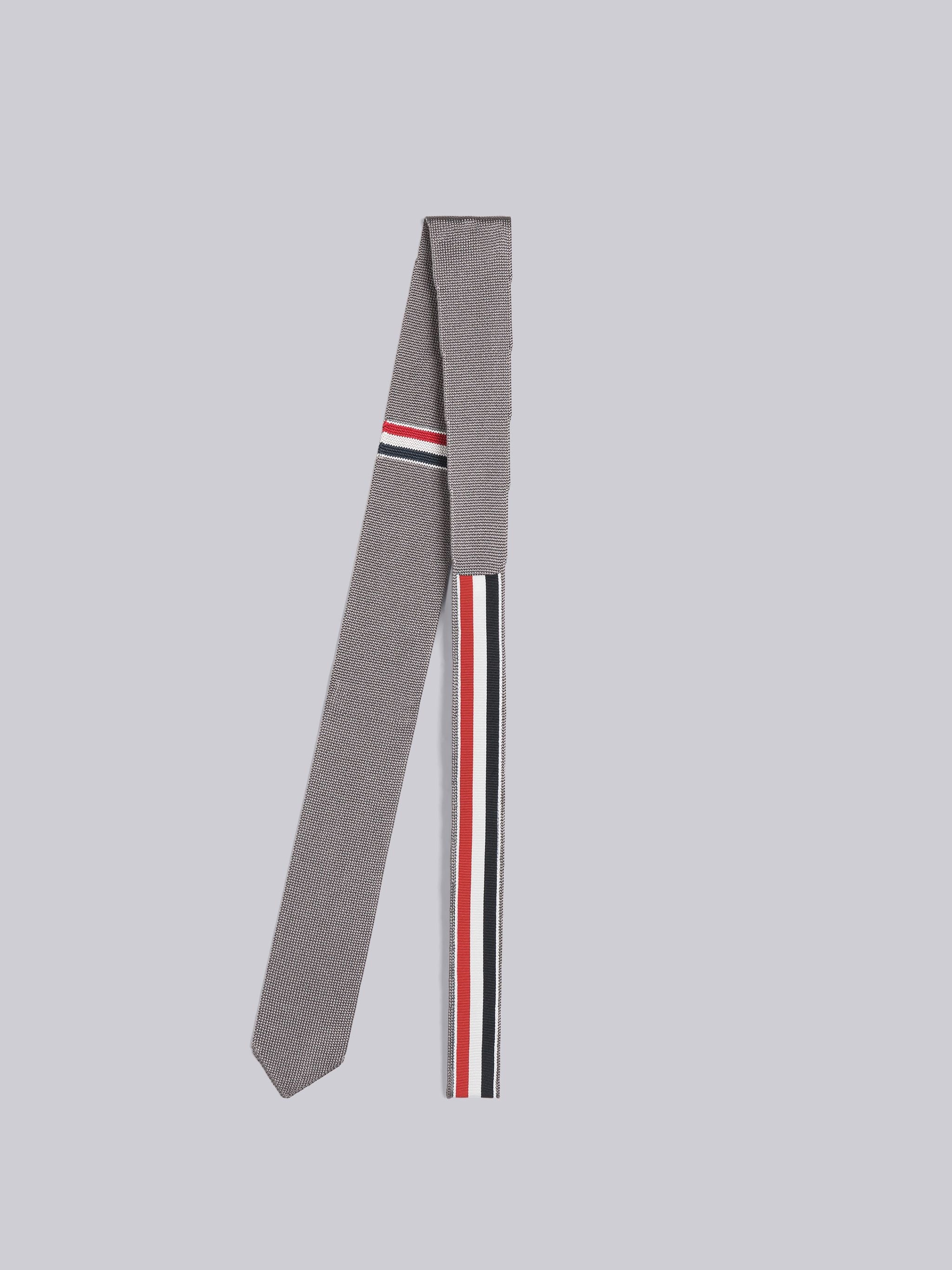 Double Face Silk Jacquard 4-Bar Knit Tie - 3