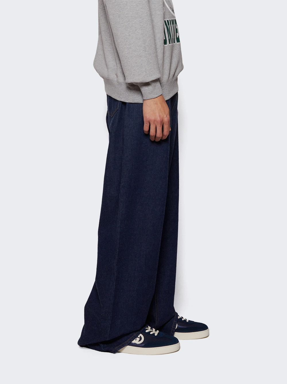 Low Top Sneakers Blue - 2