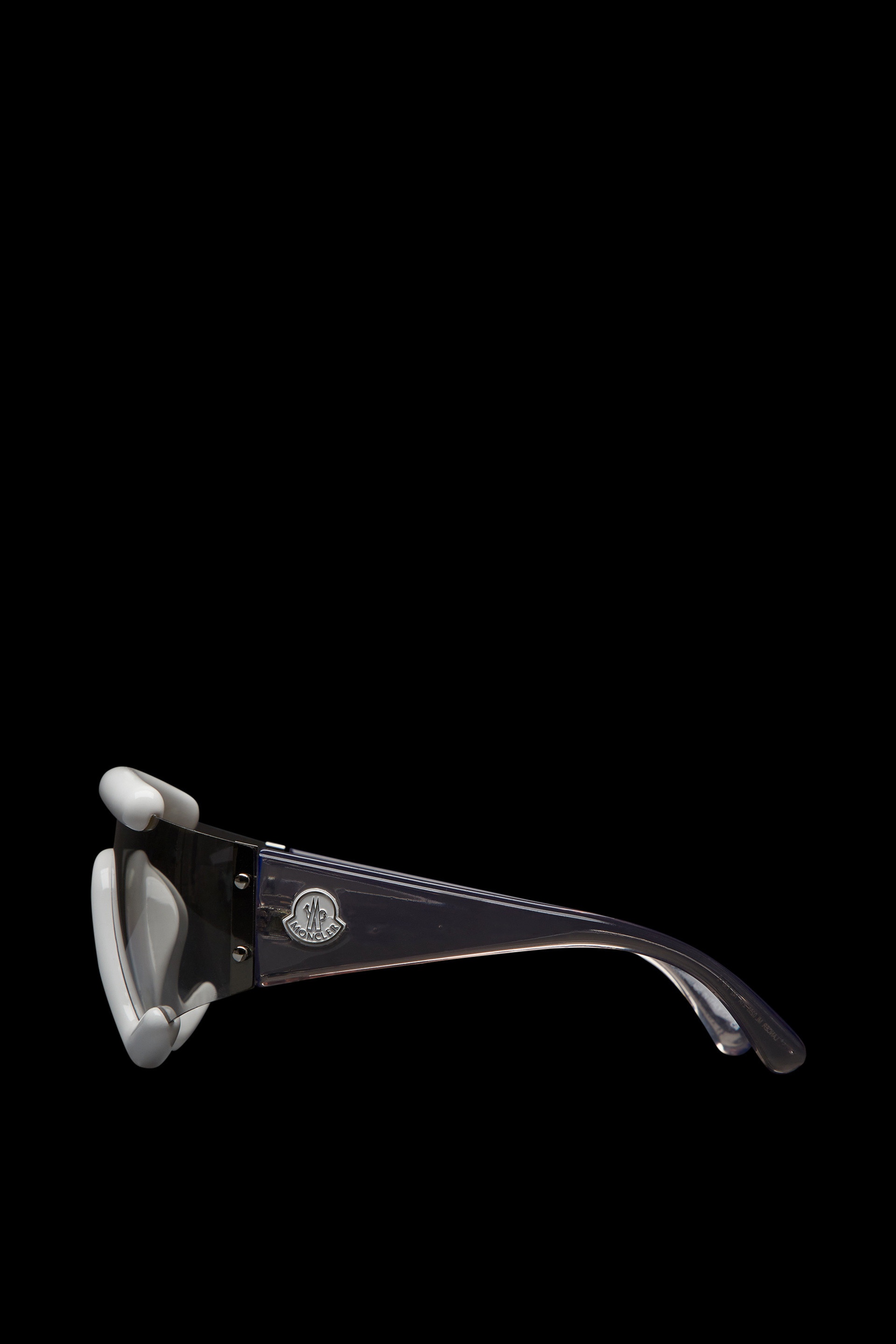 Moncler Lancer Shield Sunglasses | REVERSIBLE