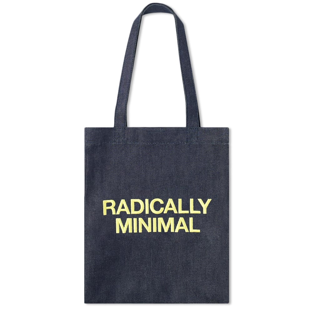 A.P.C. Radically Minimal Denim Tote - 1