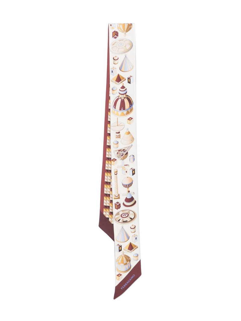 Nadir-print neckerchief 1