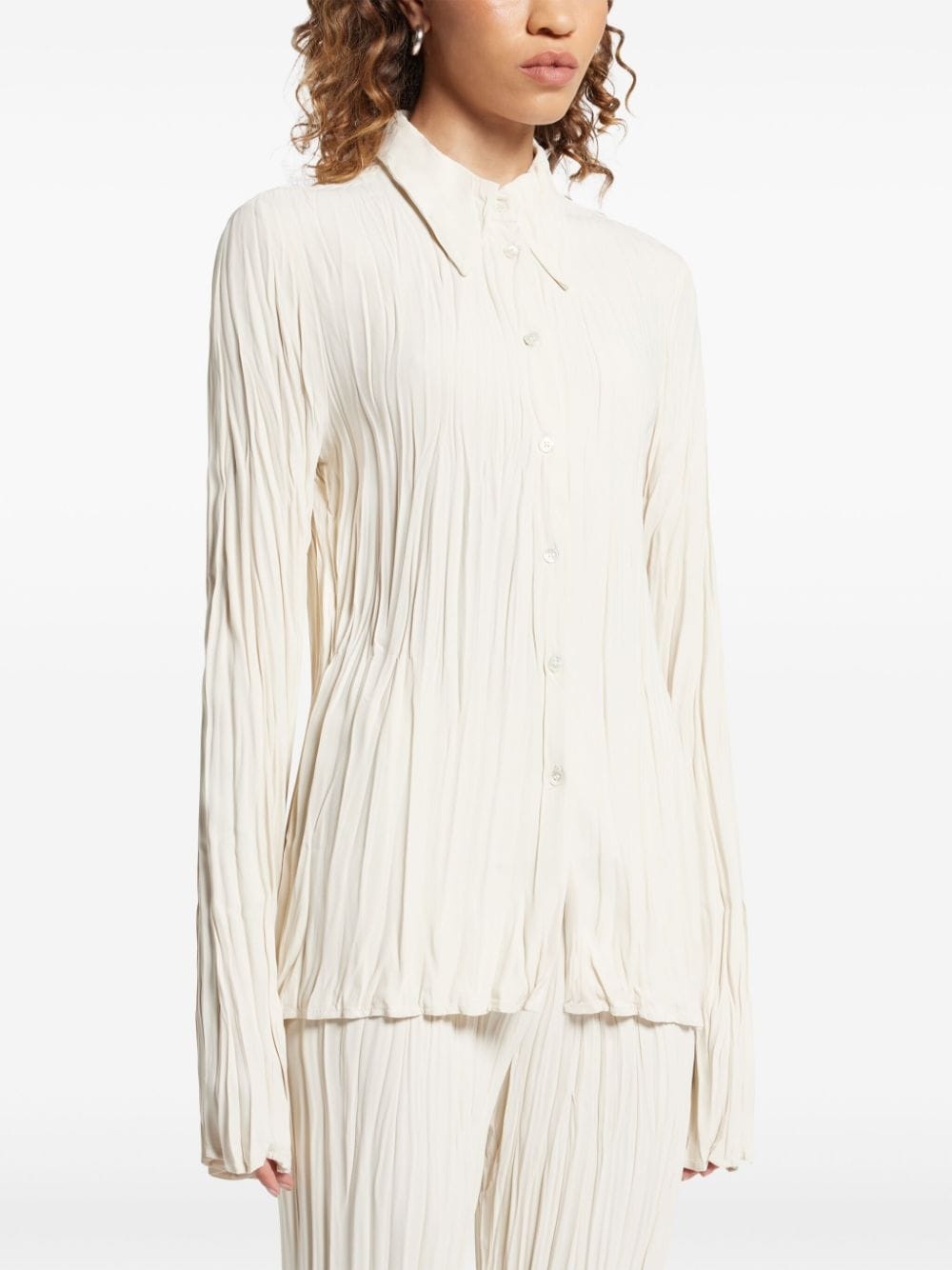 pleated shirt - 3