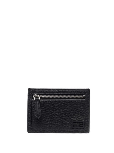 FENDI FF logo-plaque cardholder outlook