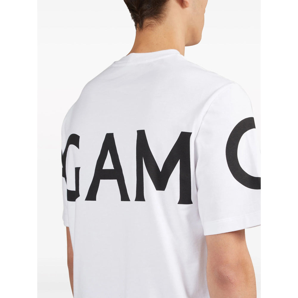 Ferragamo White T-Shirts & Vests - T-Shirts Men - 5