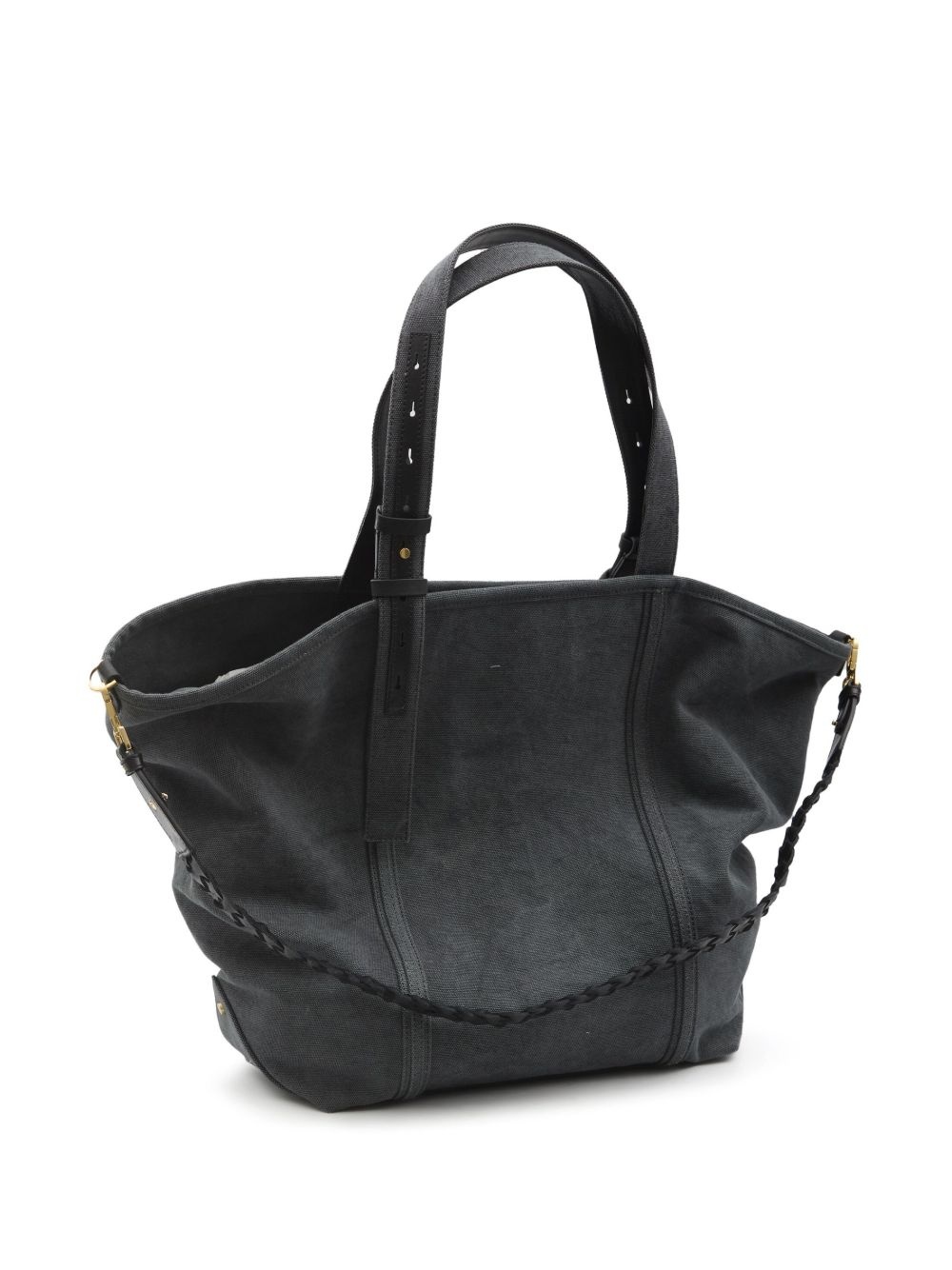 logo print shopping bag - 2