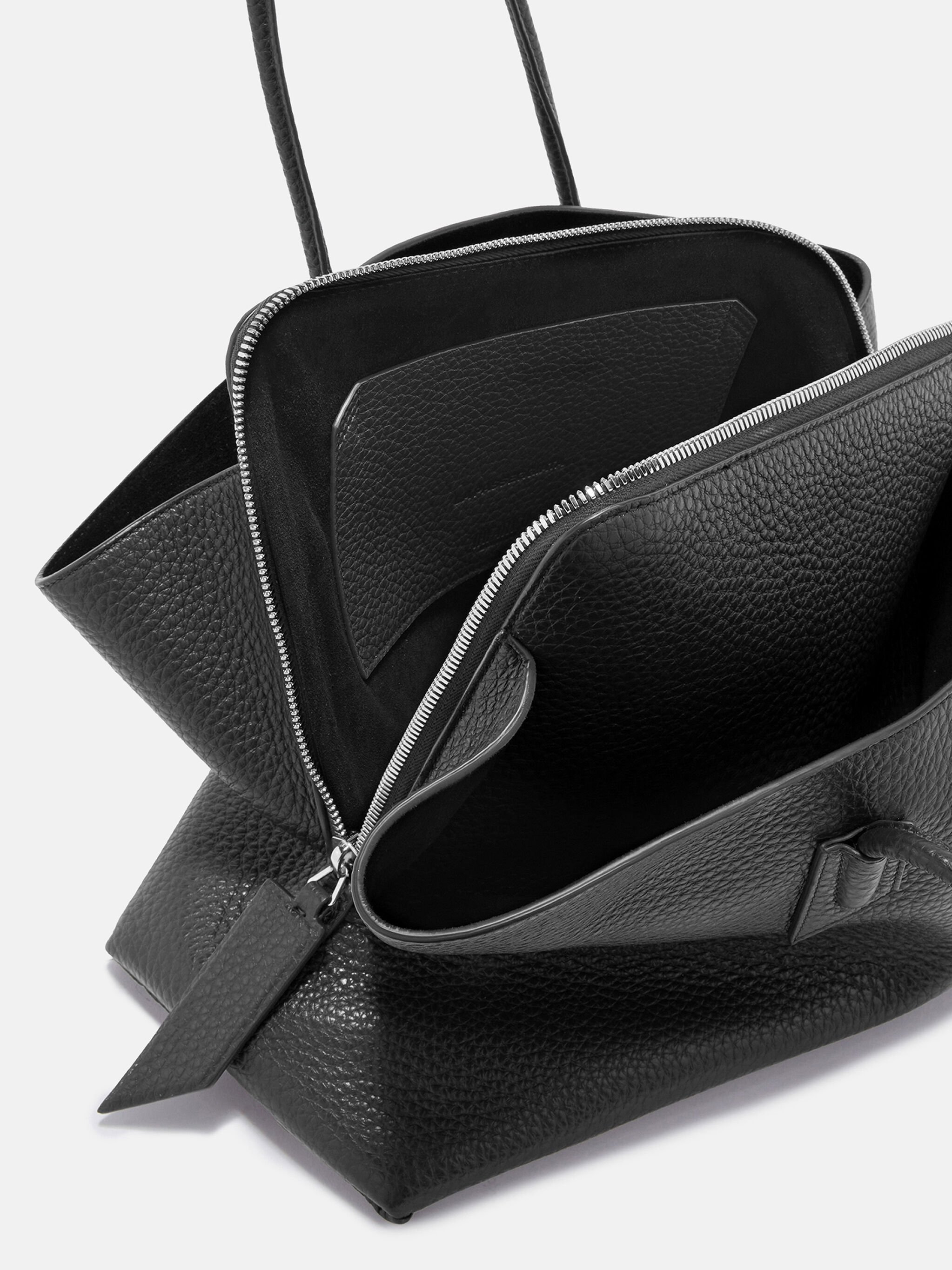 ''LA PASSEGGIATA MEDIUM'' BLACK TOP HANDLE - 4