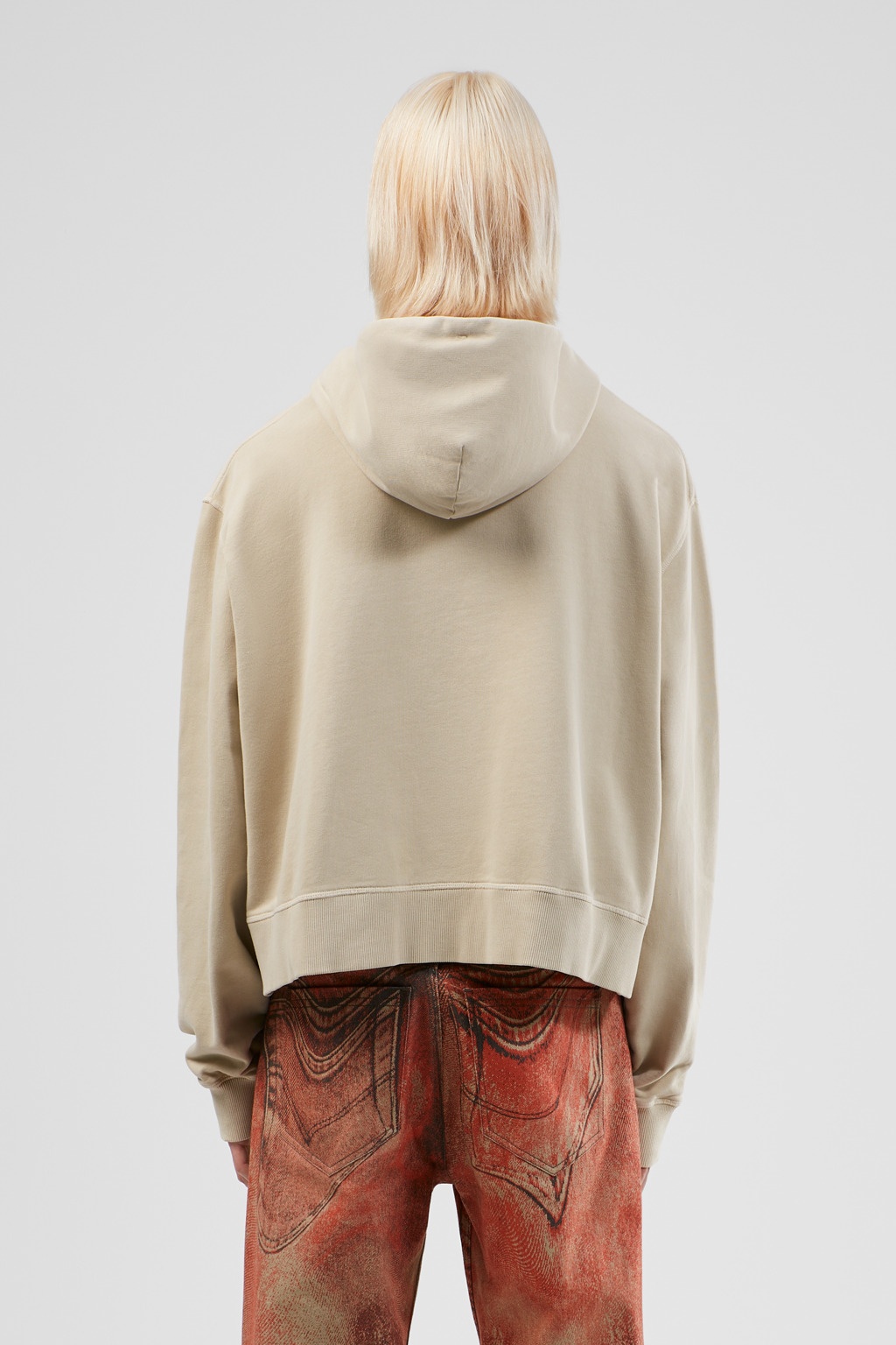 Beige Organic Cotton Hoodie - 3