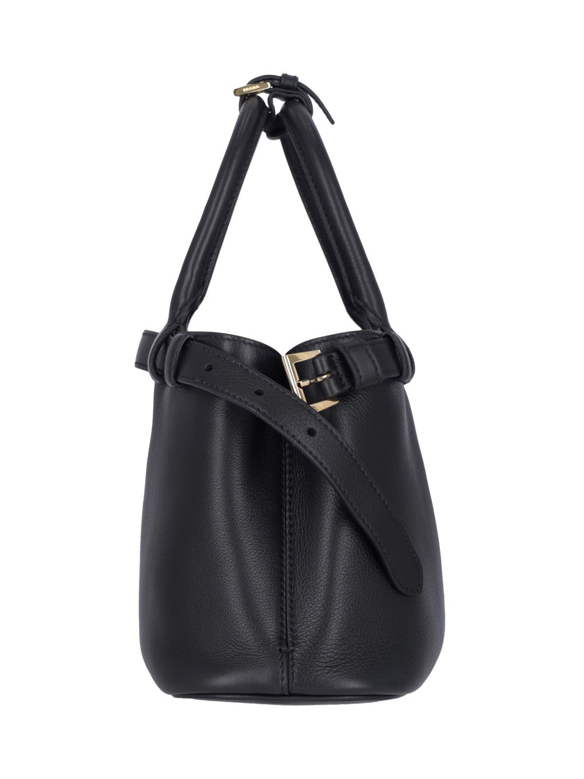 'BUCKLE' SMALL HANDBAG - 5