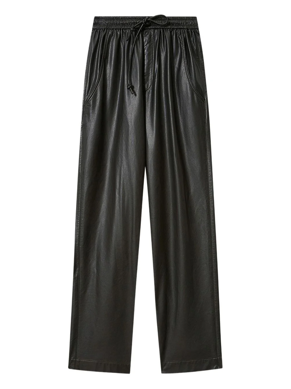 elasticated-waistband trousers - 1