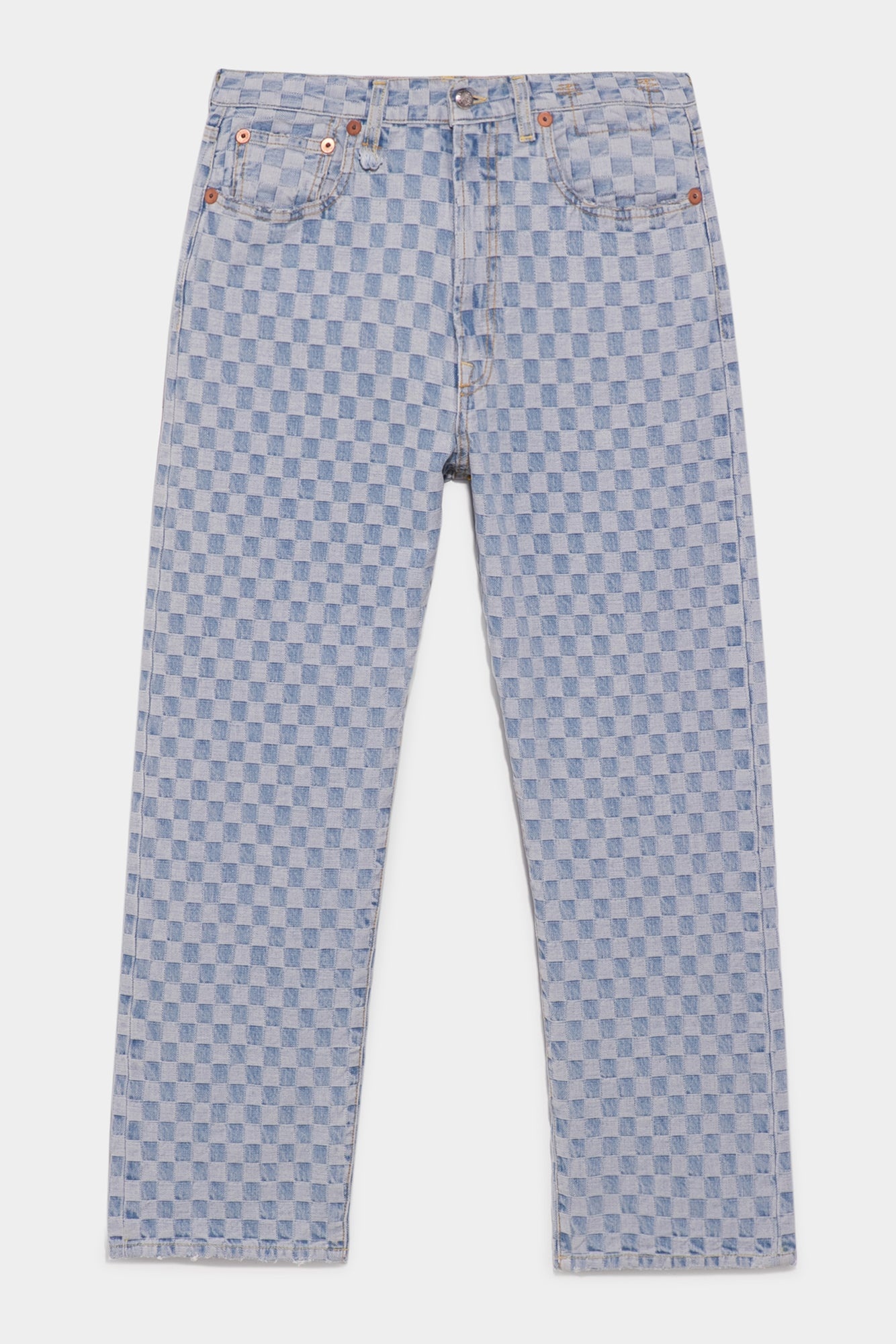 Boyfriend Jean - Checkerboard | R13 Denim Official Site - 1