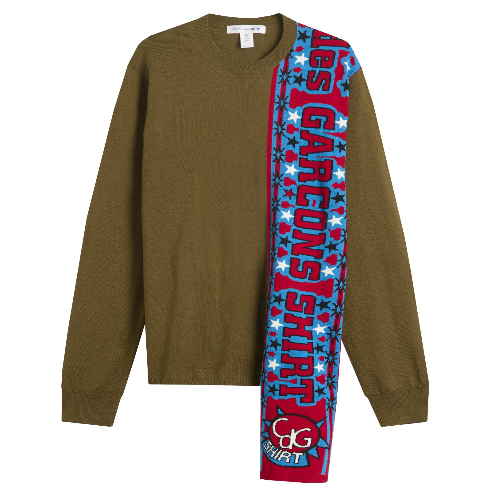 Comme des Garçons Shirt Football Scarf Knit - 1