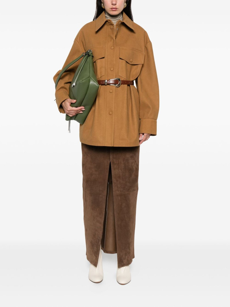 Stella McCartney double-pocket shirt jacket outlook