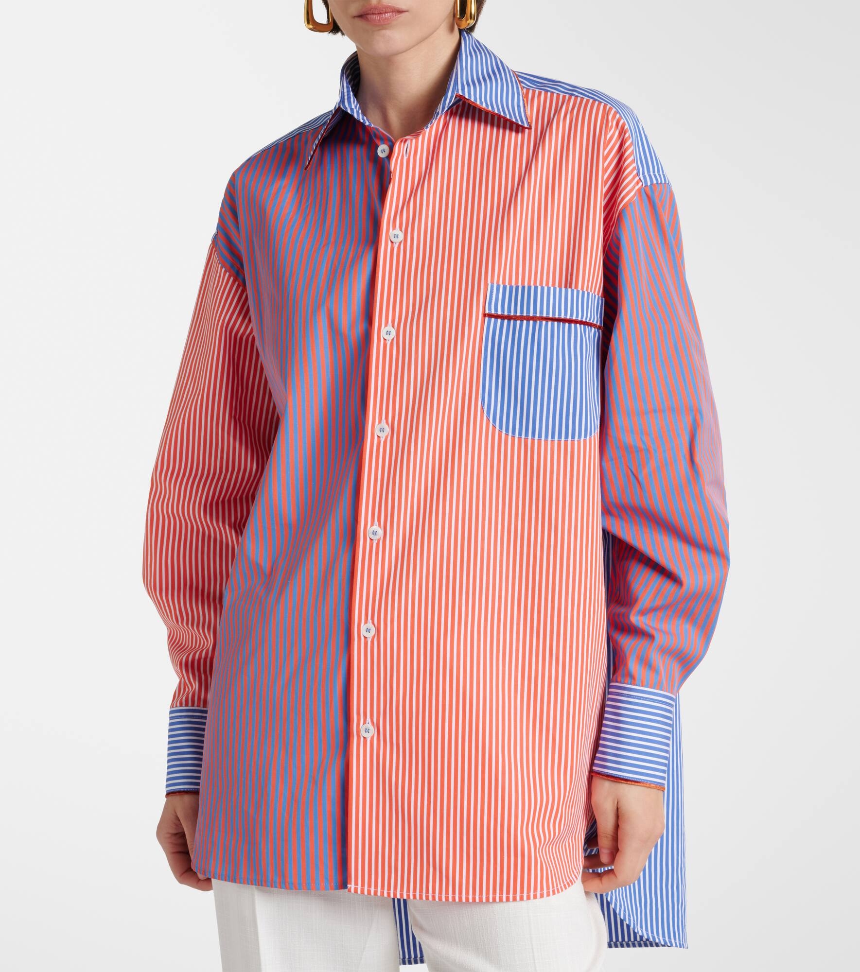 Striped cotton shirt - 4