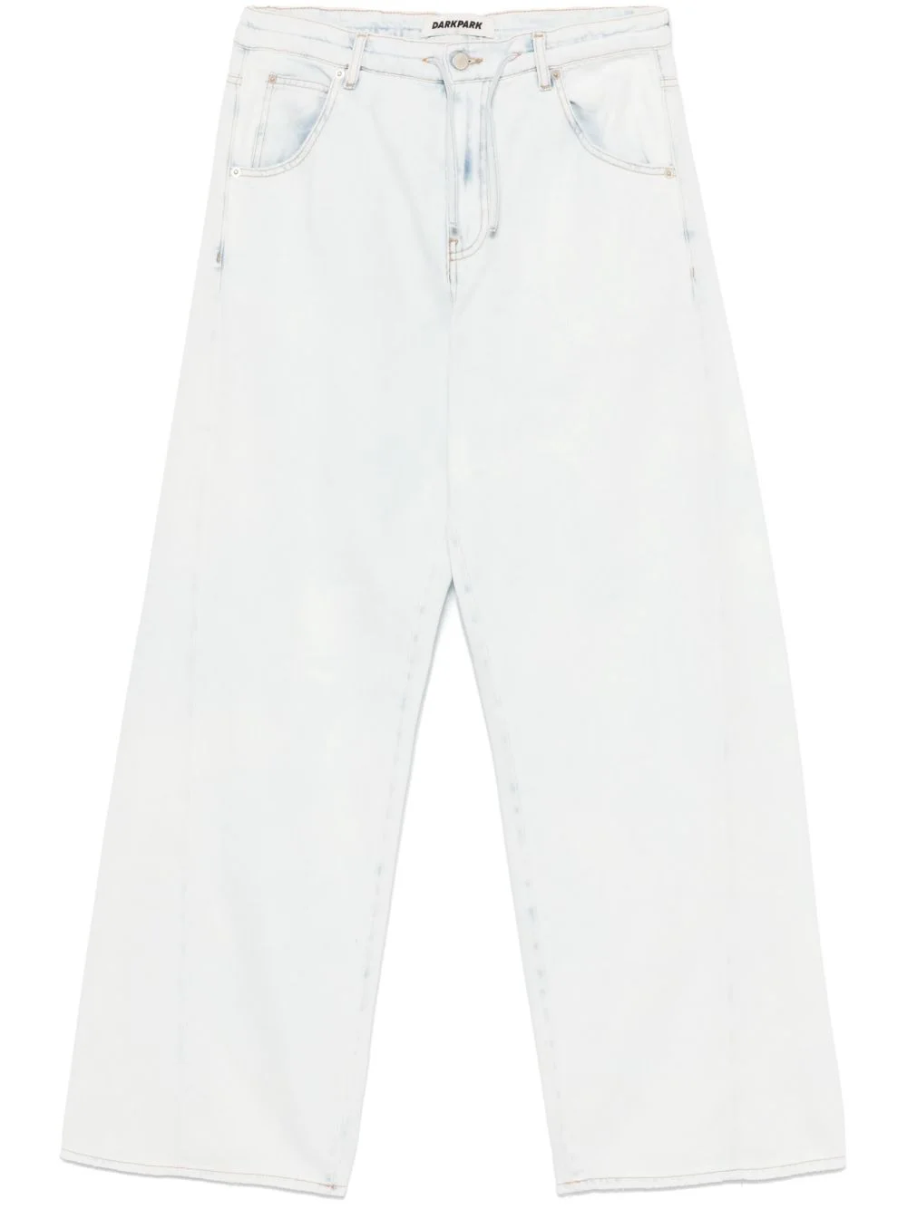 paperbag-waist jeans - 1