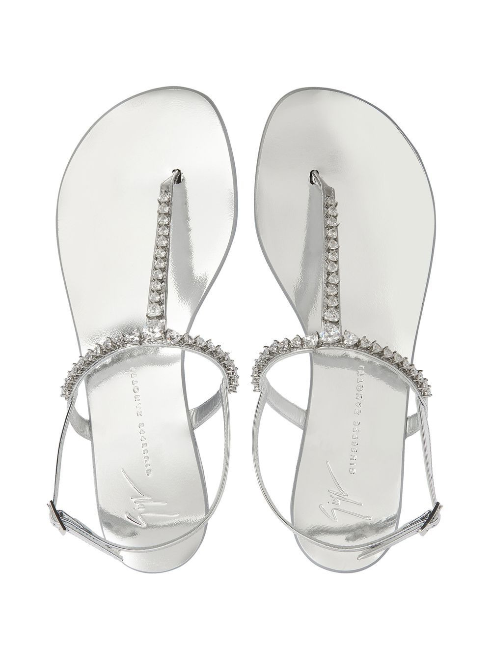 Minnah crystal-embellished sandals - 4