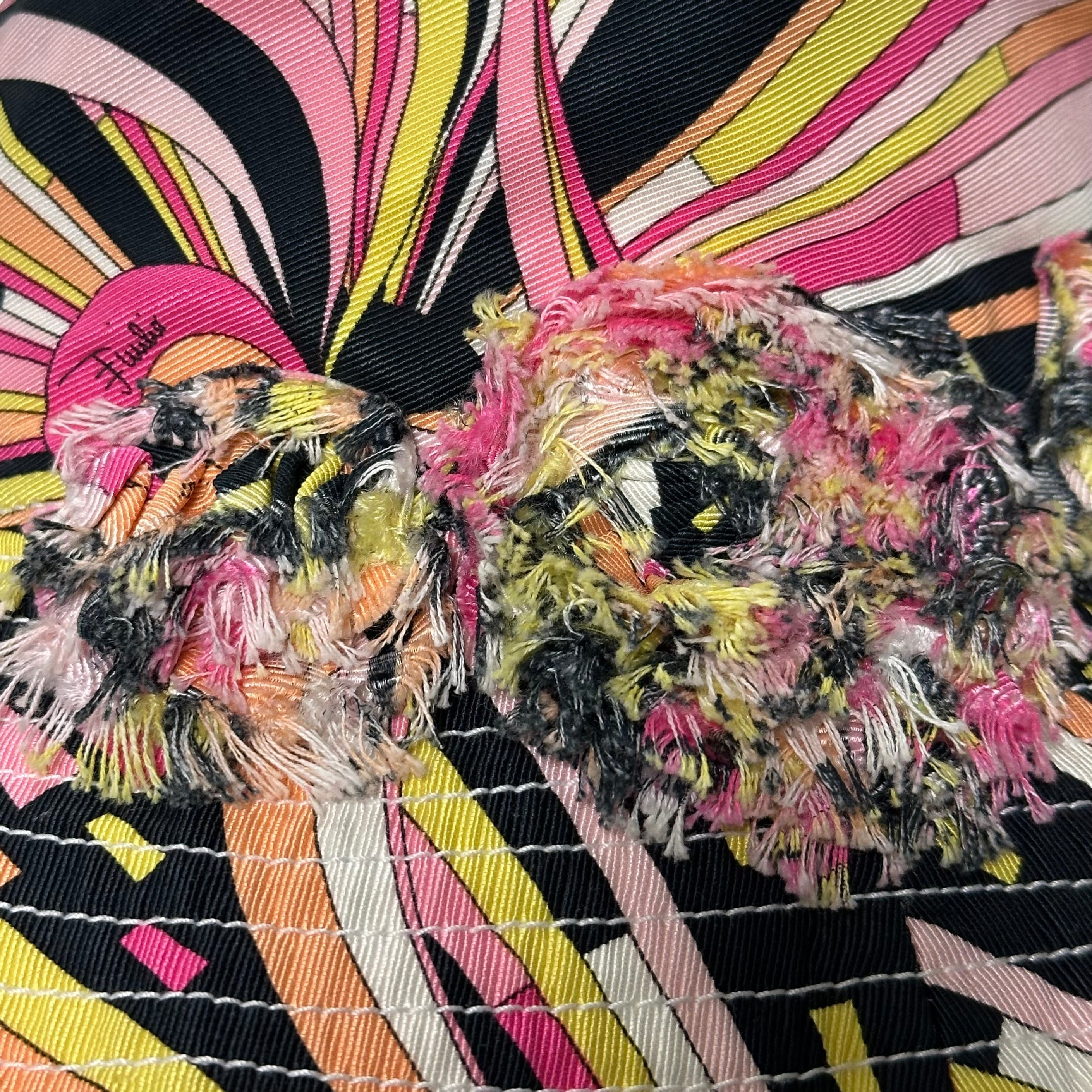 EMILIO PUCCI Fall Winter 2003 Floral Appliqué Bucket Hat - 4