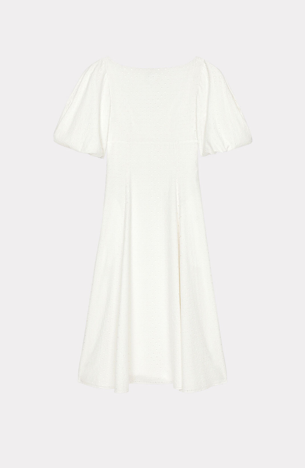Broderie anglais midi dress - 2