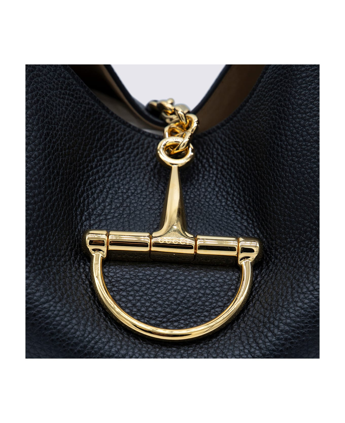 Black Leather Softbit Maxi Totes - 4
