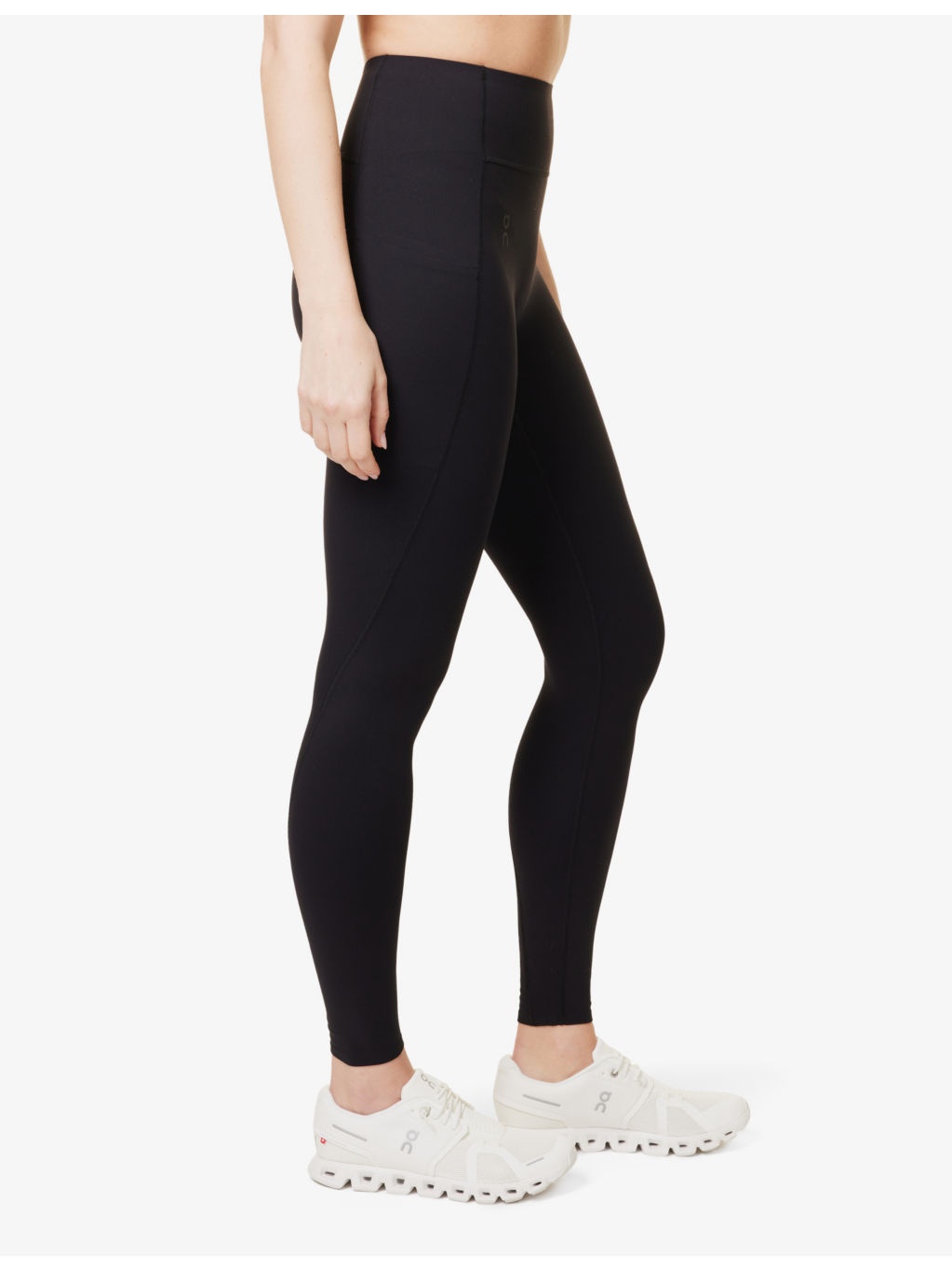 Studio Brand-Print Stretch-Woven Leggings - 3