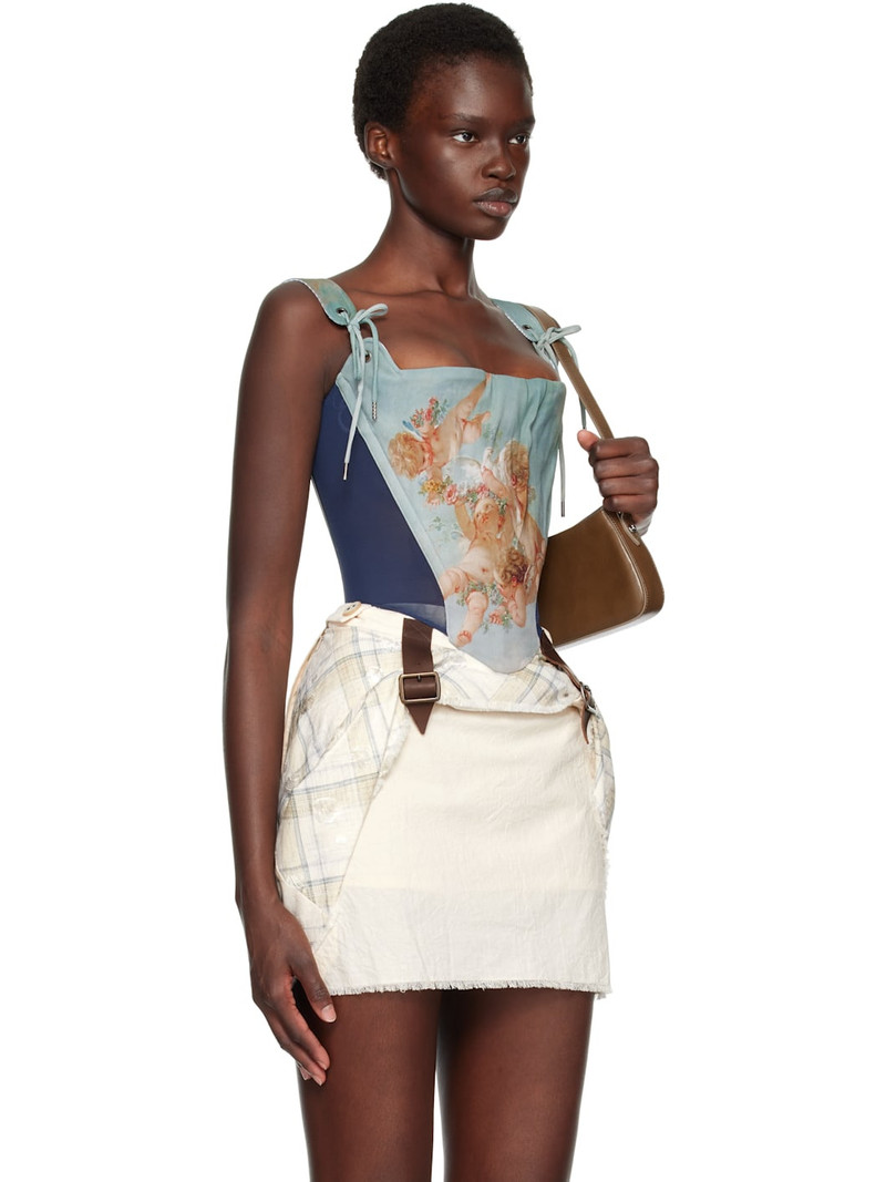 Blue Puppy Corset Top 2
