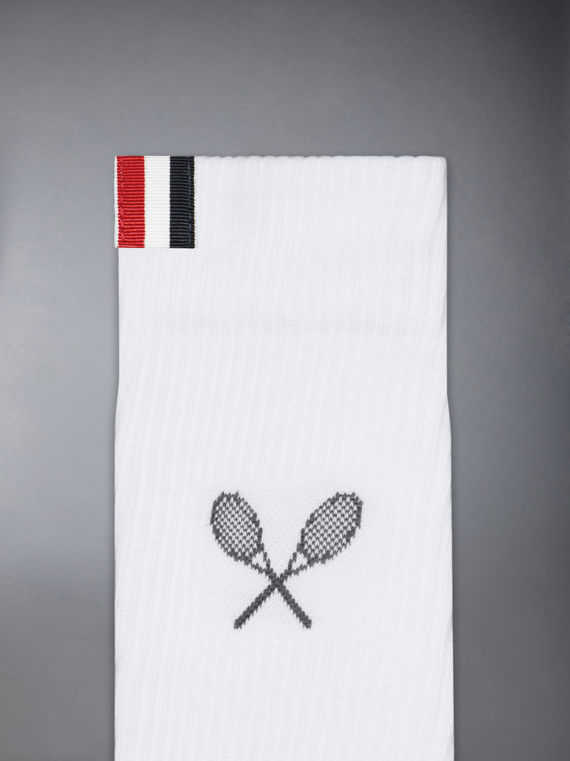 Thom Browne TENNIS RACQUET ATHLETIC SOCKS outlook