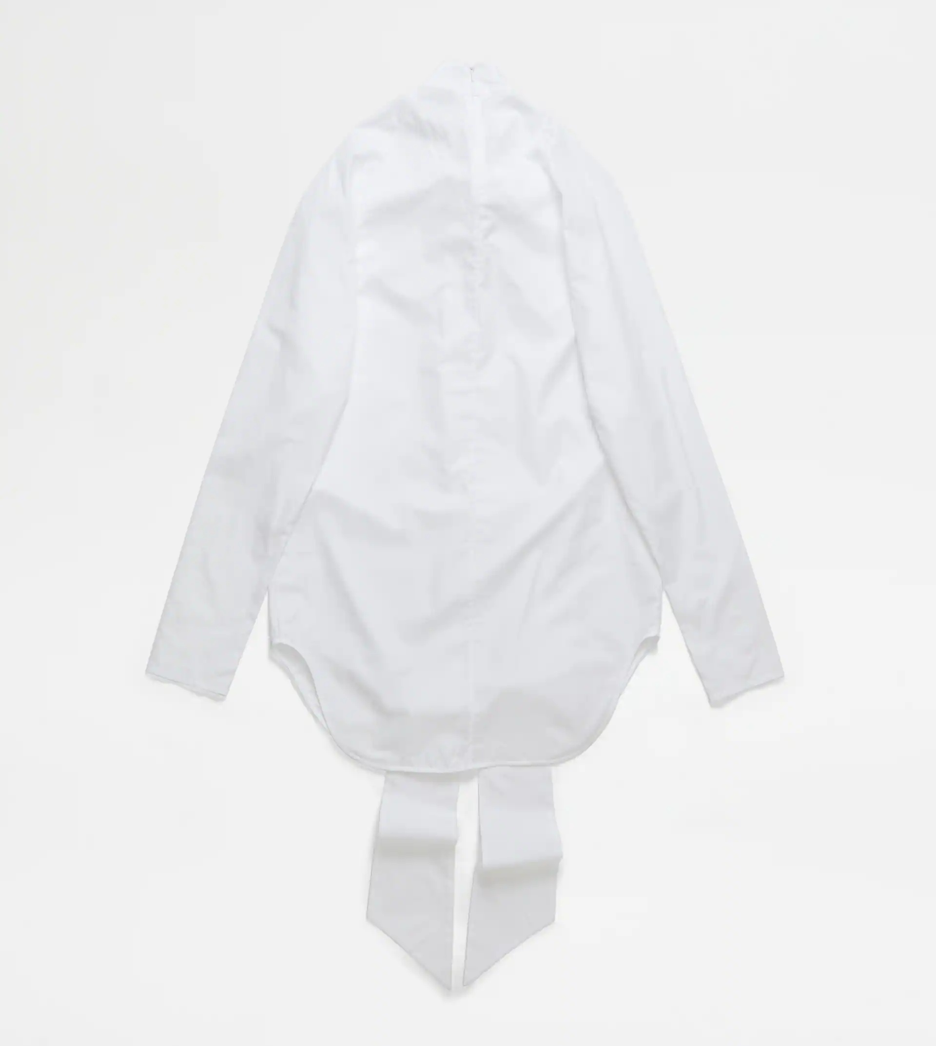 SHIRT WITH SASH - WHITE - 4