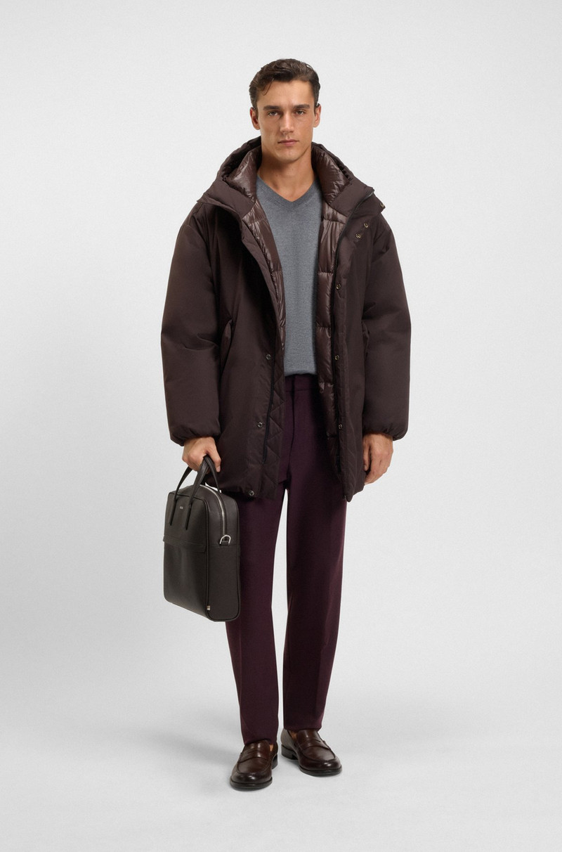 BOSS DOCUMENT CASE WITH FOIL-PRINT LOGO outlook