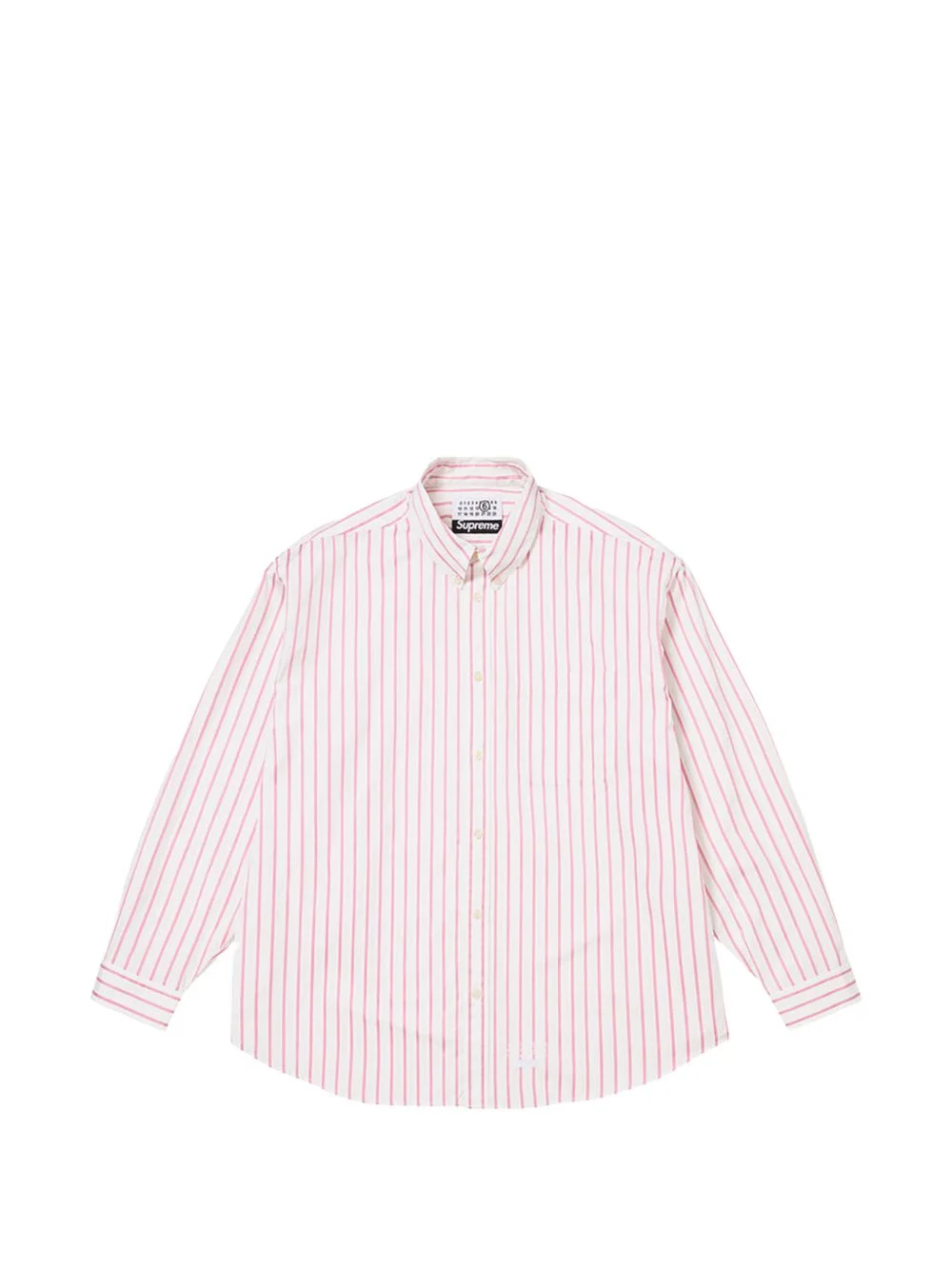x MM6 Maison Margiela striped shirt - 1