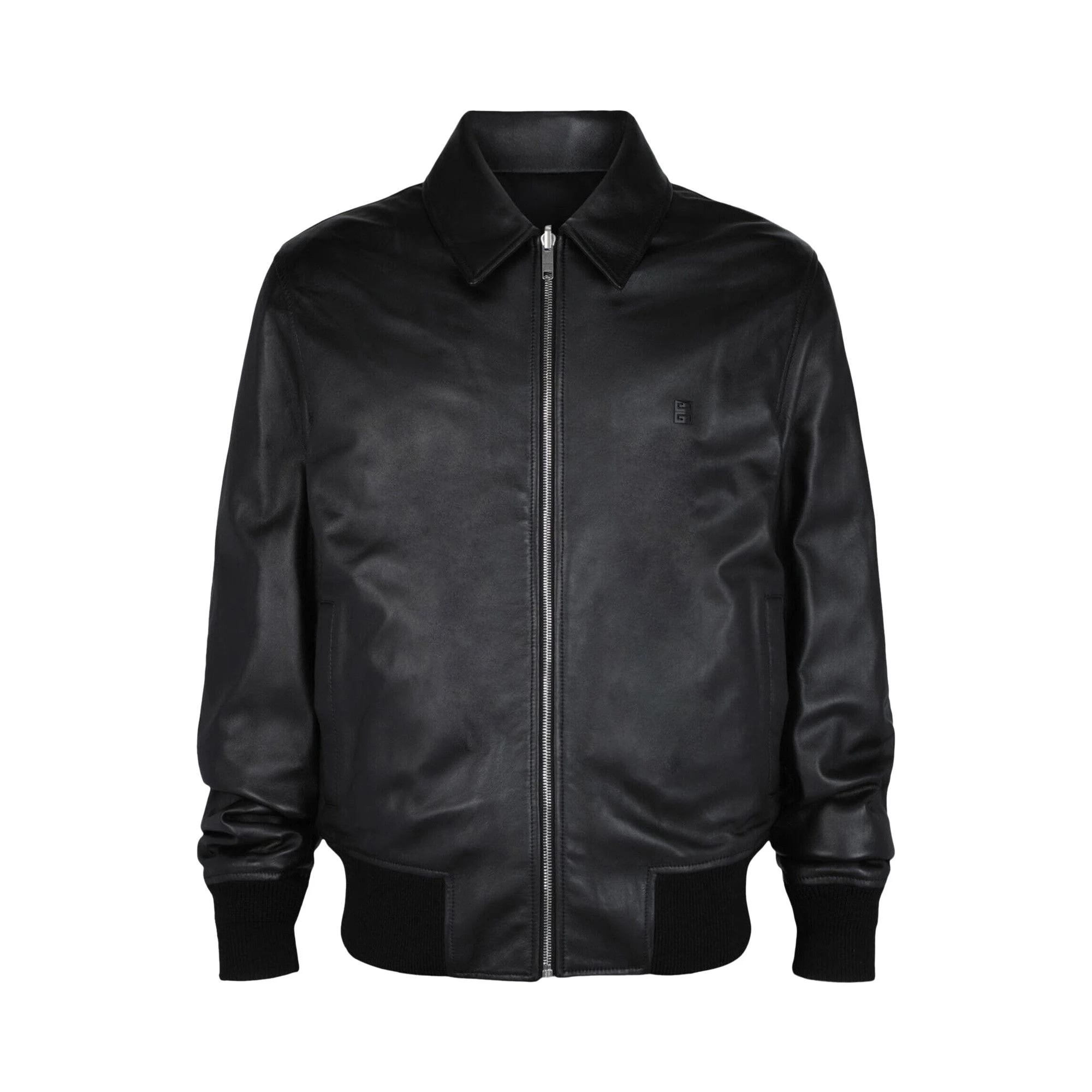 Givenchy Reversible Leather Bomber Jacket 'Black' - 1