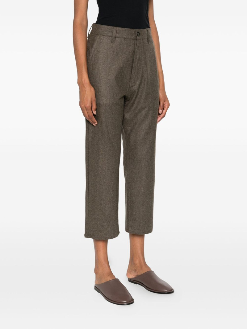 wool cropped trousers 3