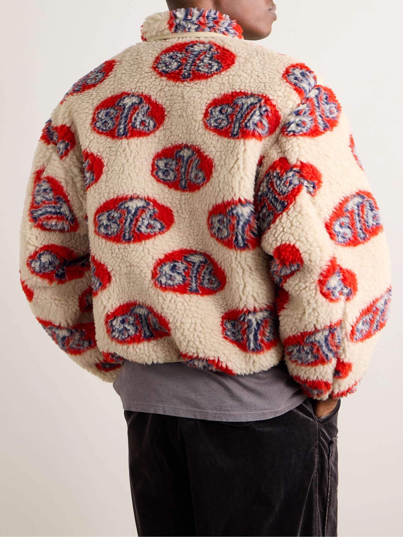 Kapital WOOL I-FIVE VARSITY JACKET | bodega | REVERSIBLE