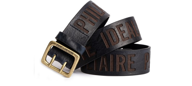 Buckley Stamp Belt Leather - 1