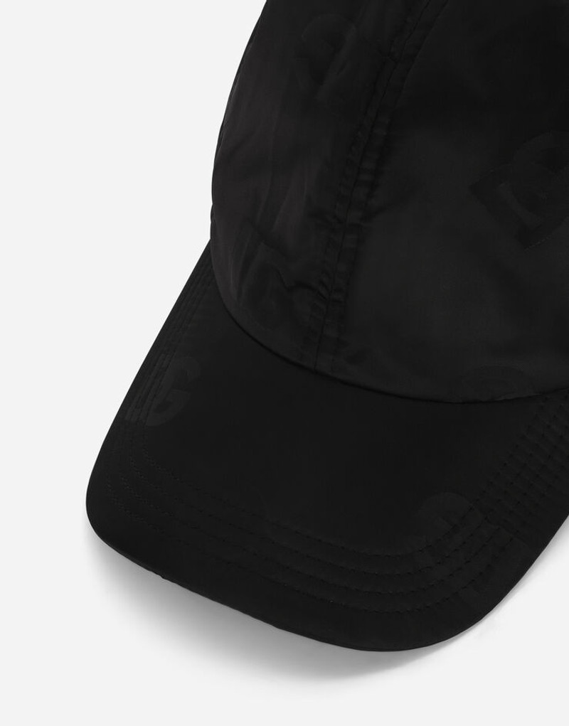 Dolce & Gabbana Satin baseball cap with DG Monogram print outlook