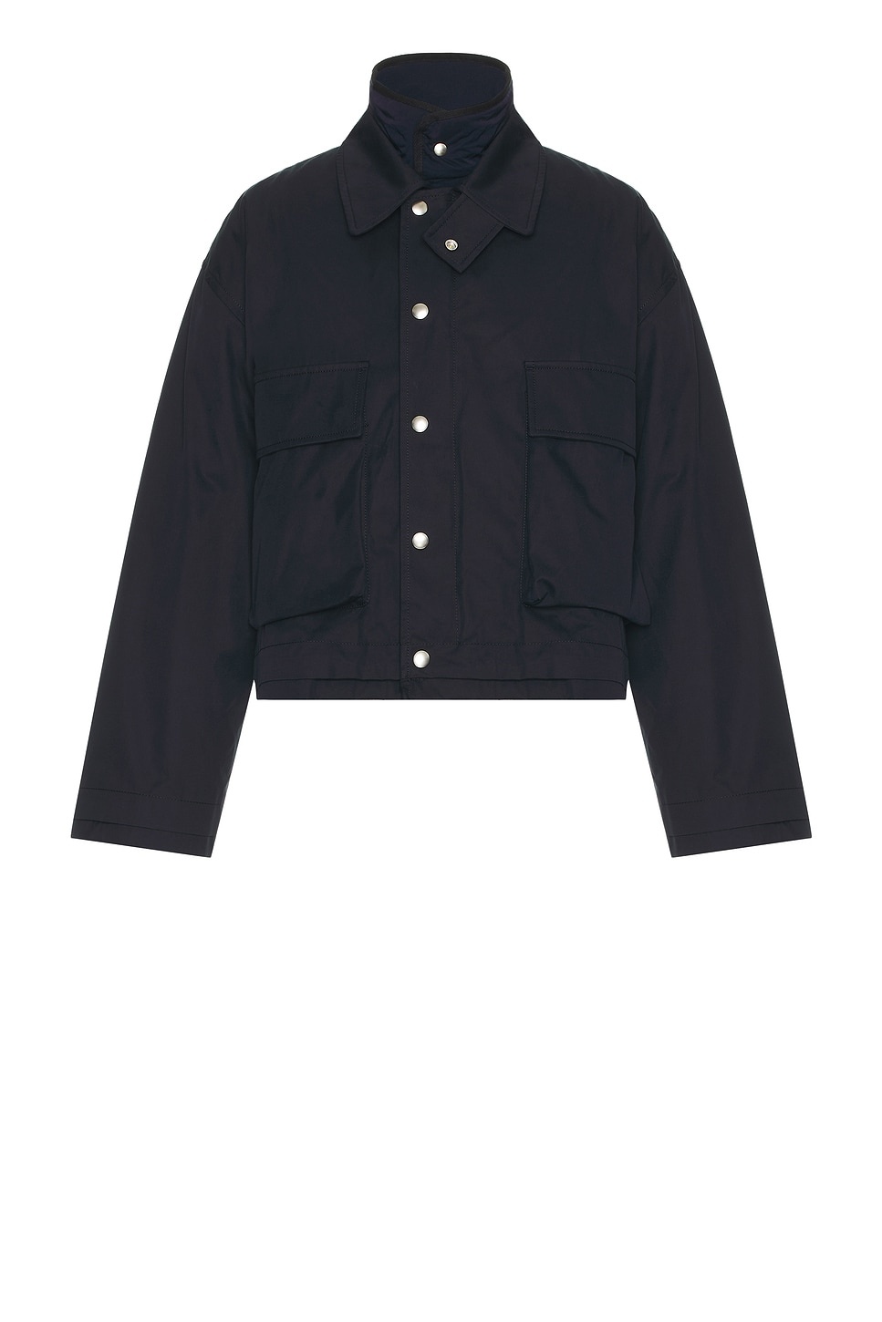 Bottega Veneta Light Cotton Twill Blouson | forward | REVERSIBLE