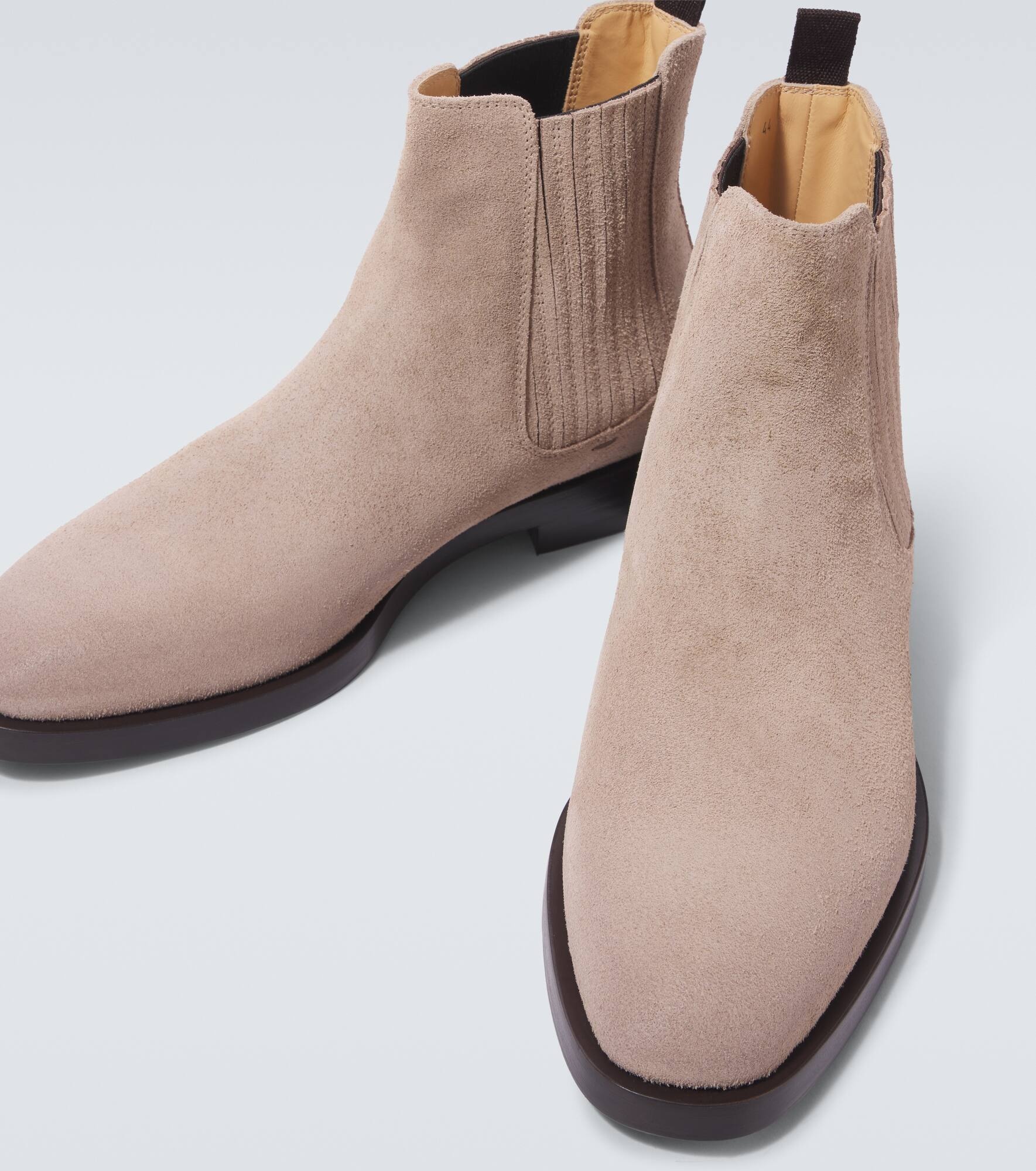 Suede Chelsea boots - 3