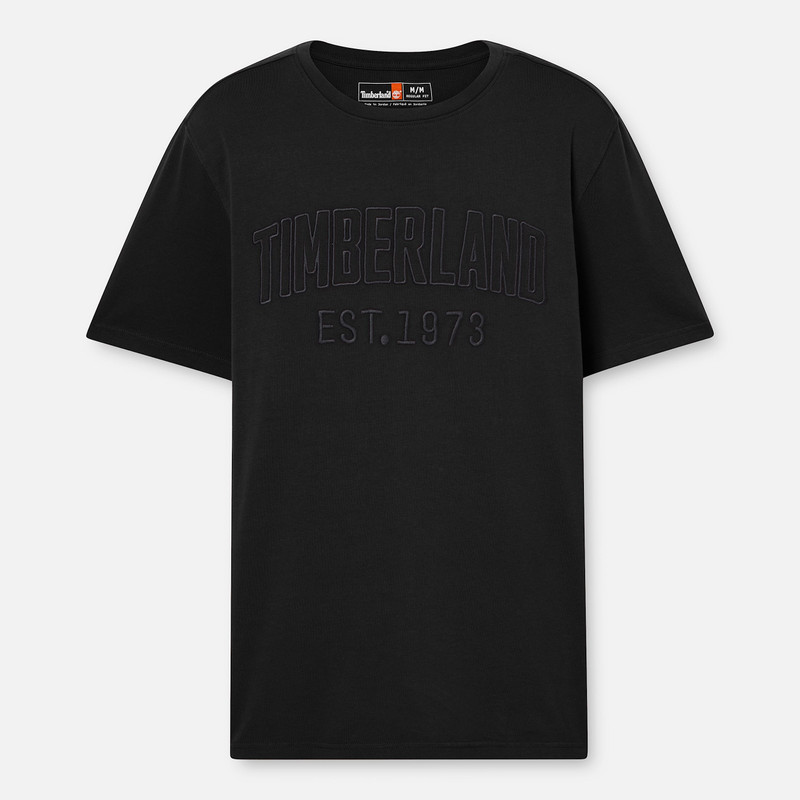 Timberland Men's Washed Embroidered Logo T-Shirt outlook