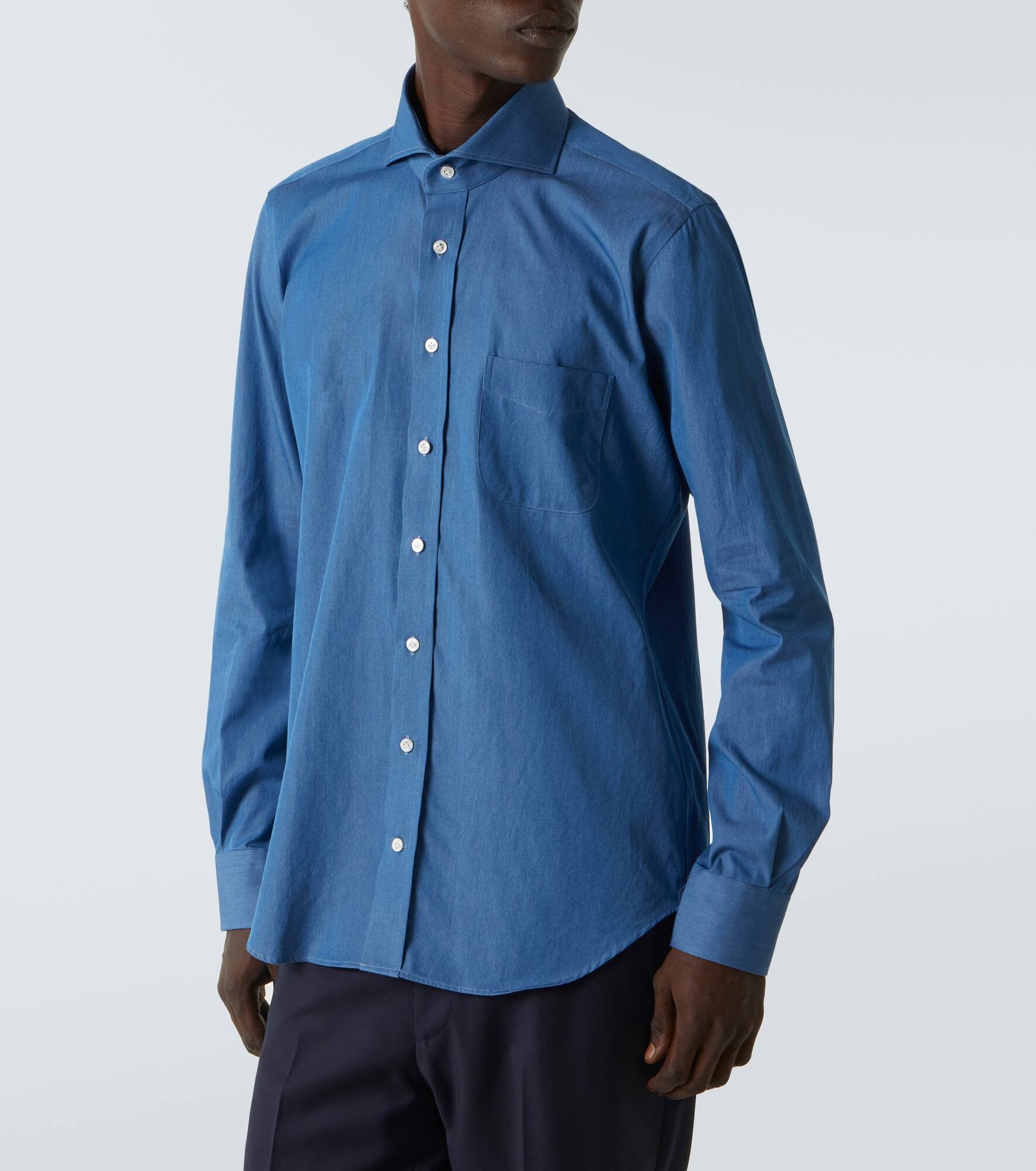 Cotton chambray shirt - 3