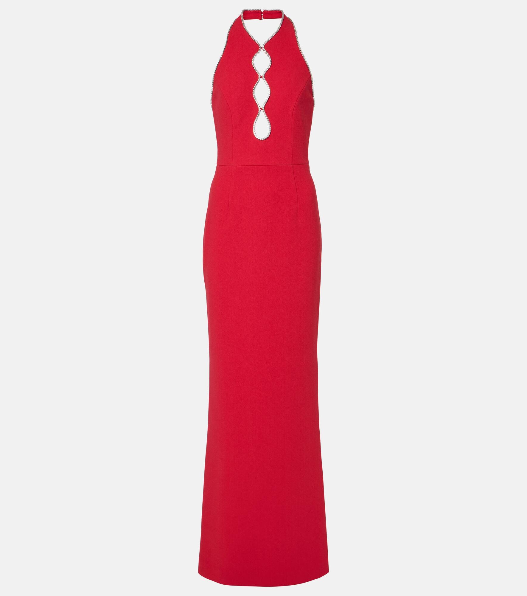 REBECCA VALLANCE Akari embellished gown | REVERSIBLE