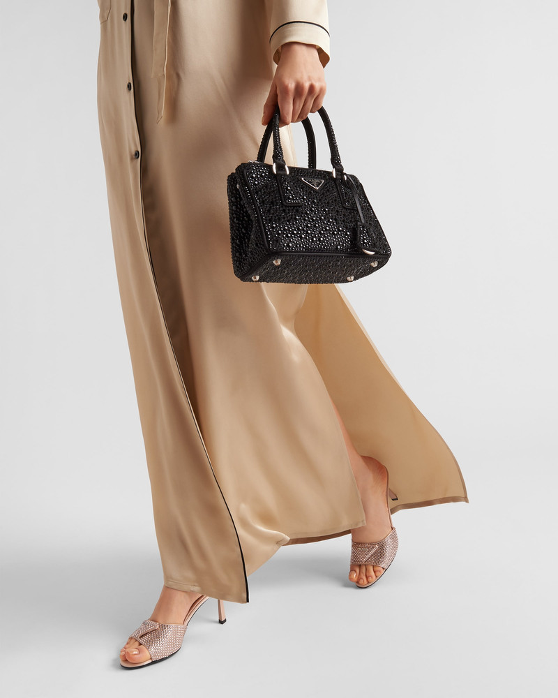 Satin slides with crystals 3