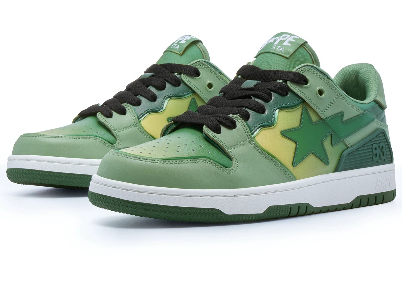 A Bathing Ape Bape SK8 Sta Green Gradation - 1