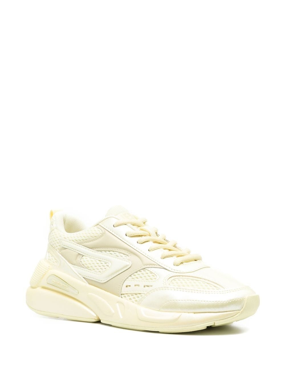 logo-patch low-top sneakers - 2
