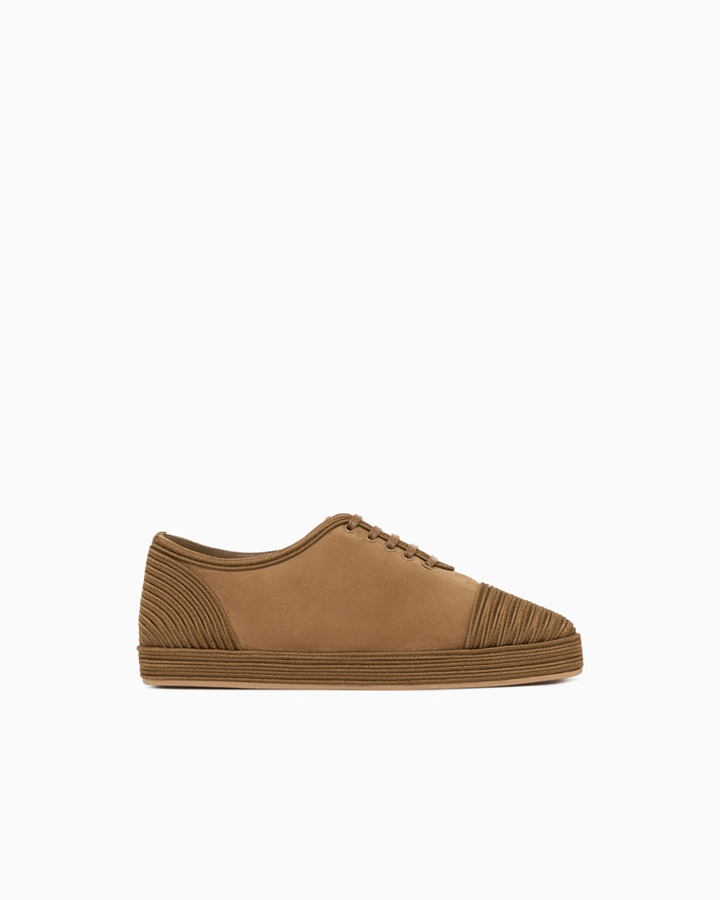 SUEDE SNEAKERS WITH SOUTACHE DETAIL 1